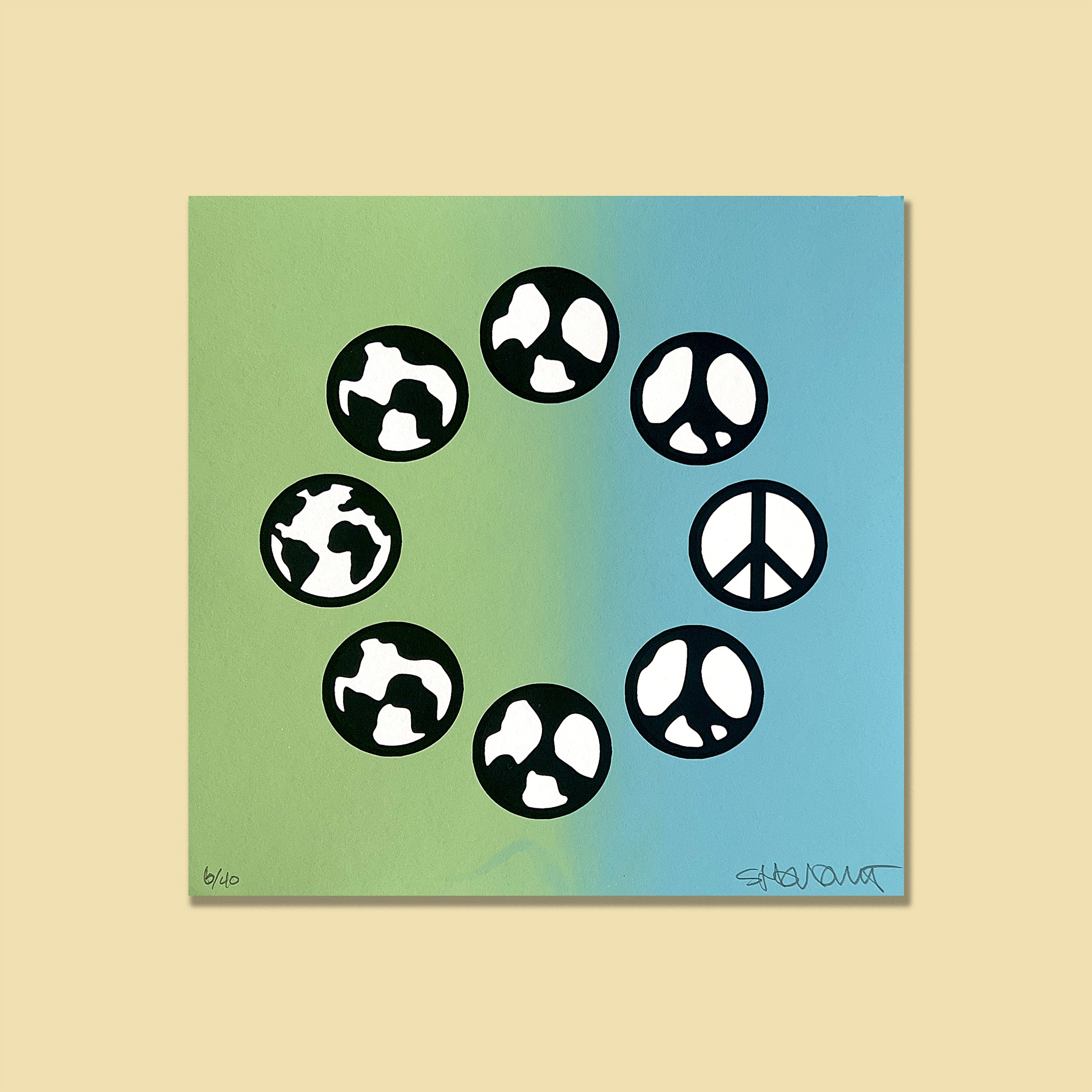 EVOLUTION SCREENPRINT - SHAWN DUMONT