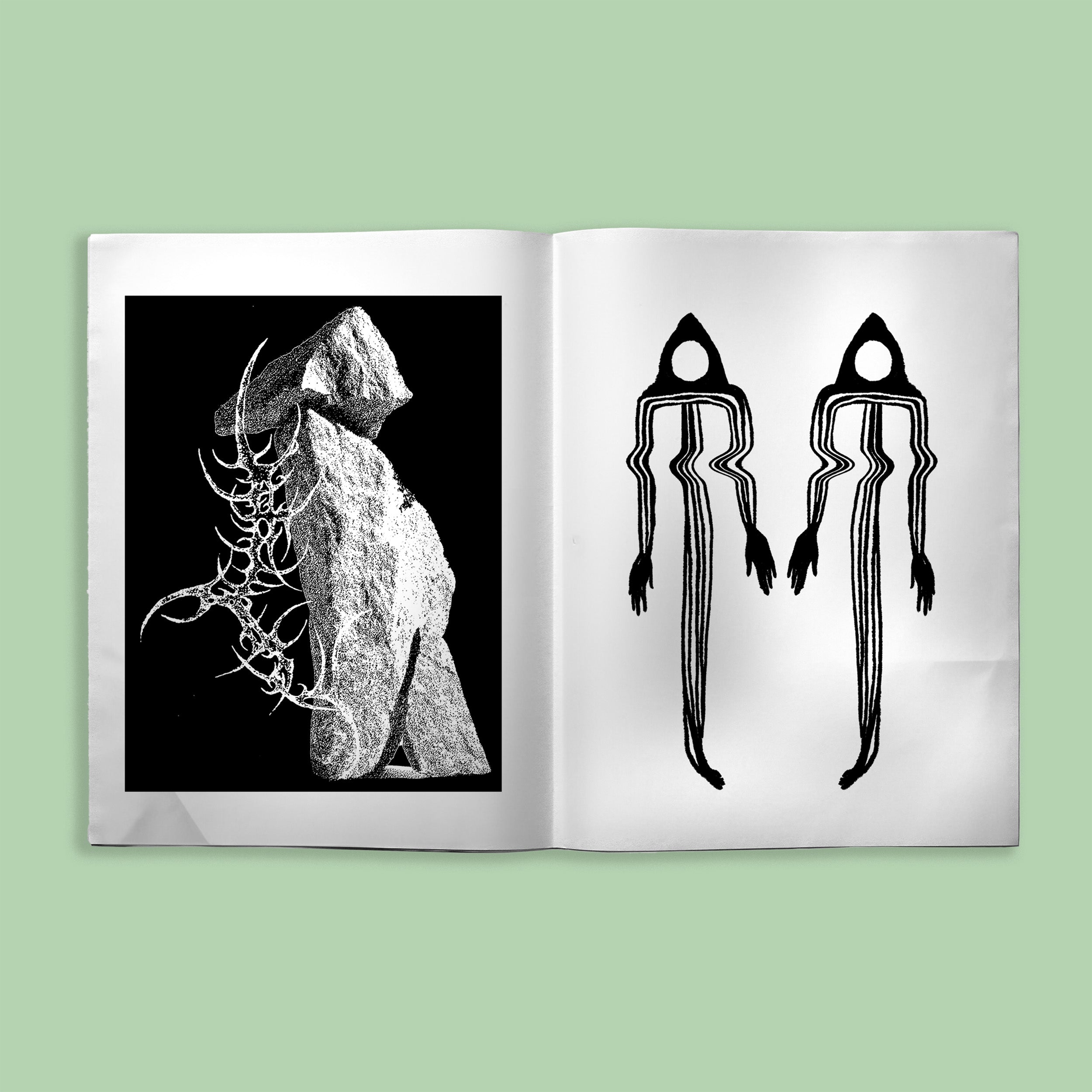 SHELTER BOOK CLUB ZINE: FORMLESS & FORMING
