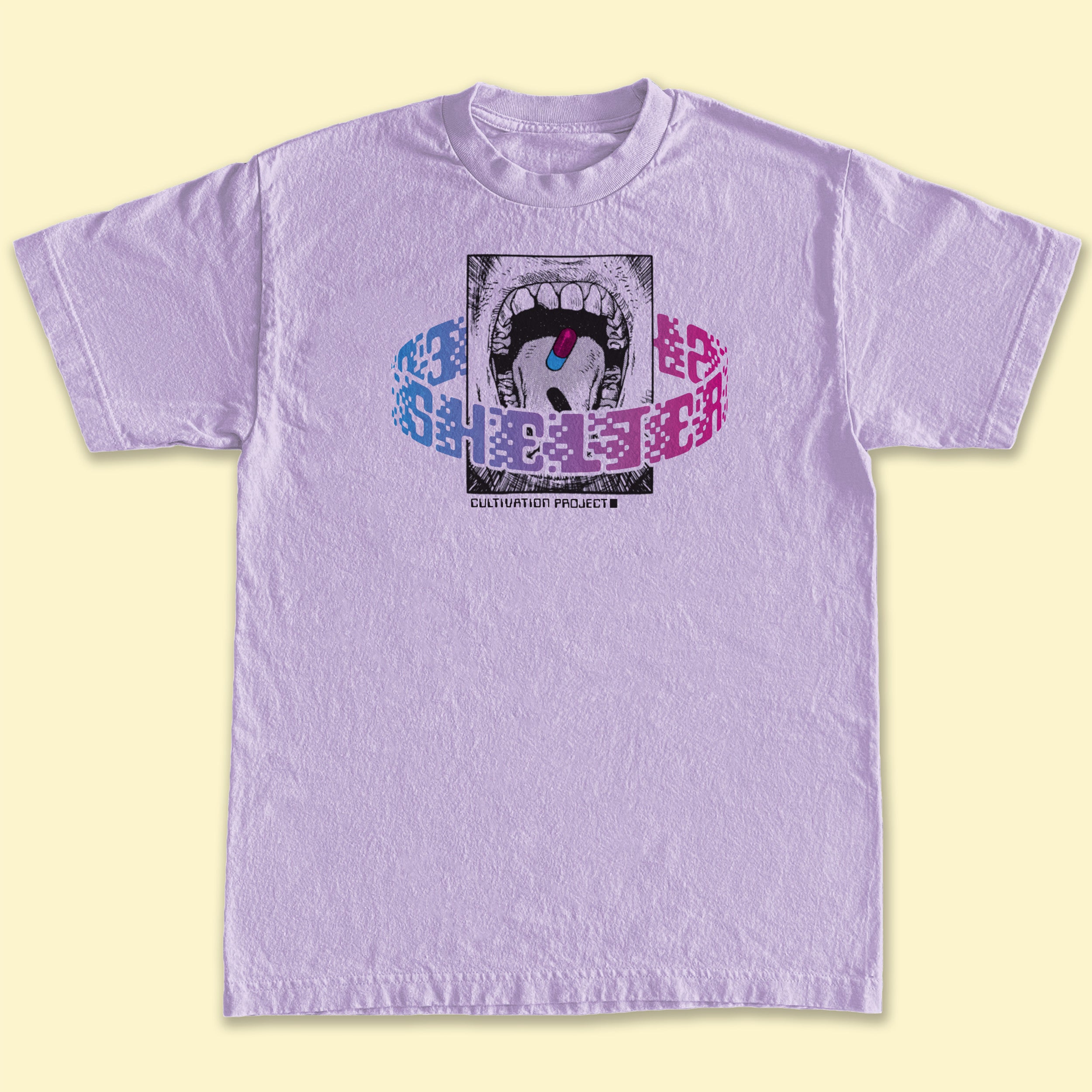 MESSENGER TEE - LAVENDER