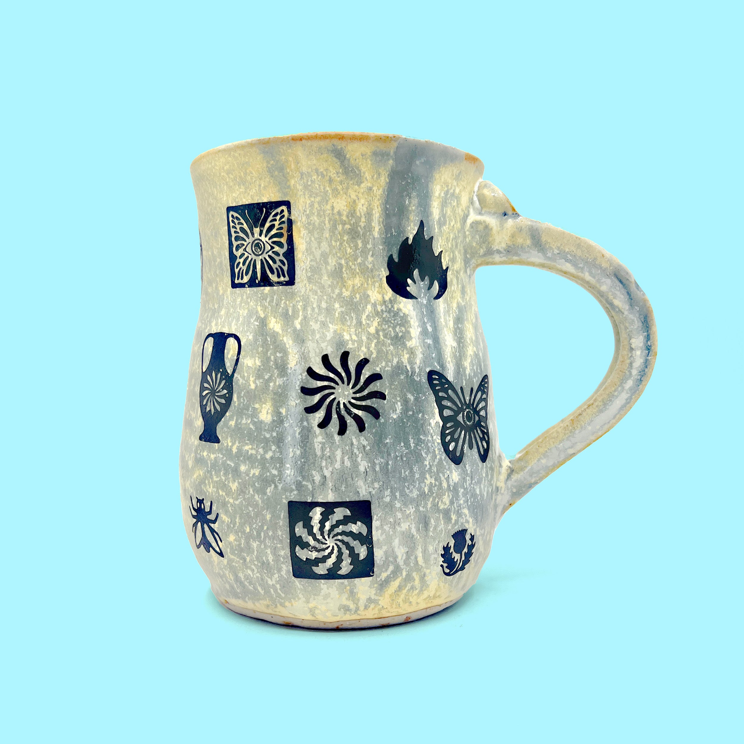 ICONOGRAPHY CERAMIC MUG - TWO TONE