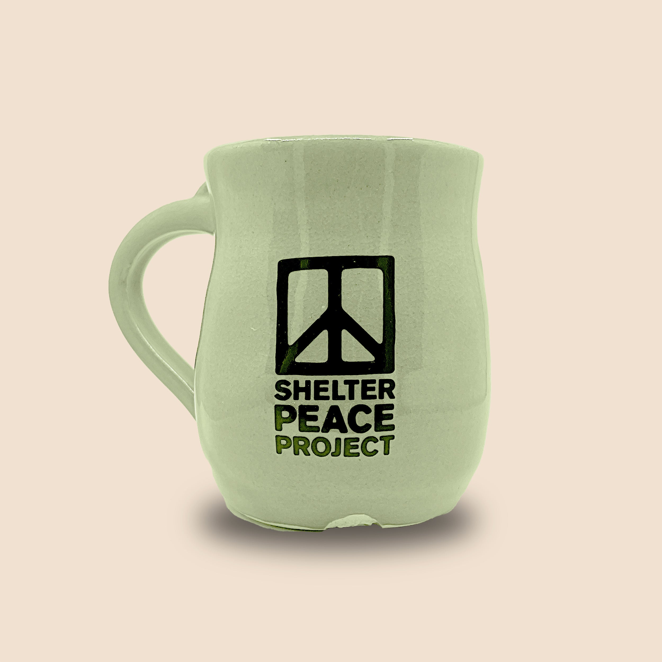 PEACE MASCOT MUG - GREEN