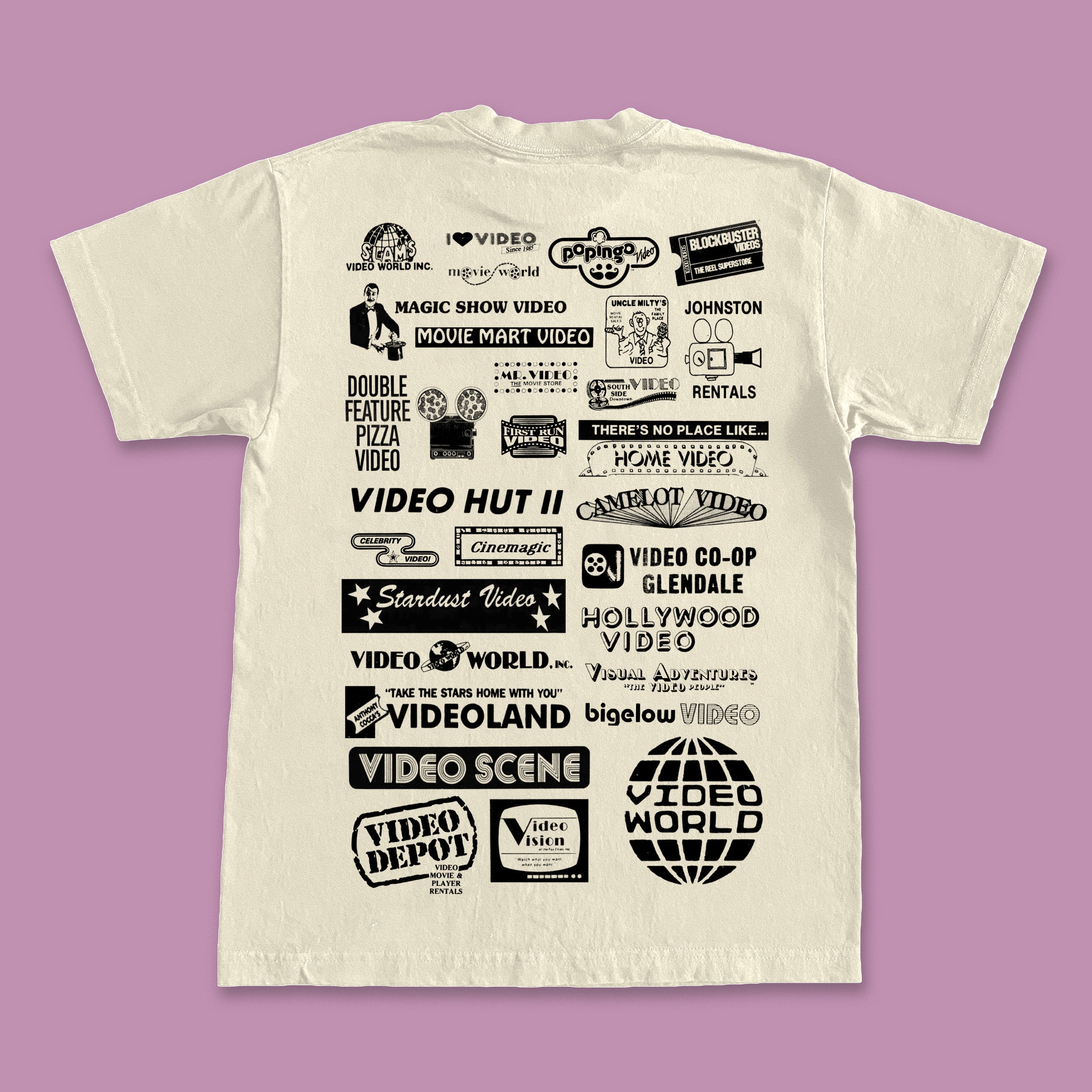 VIDEOLAND TEE - SAND