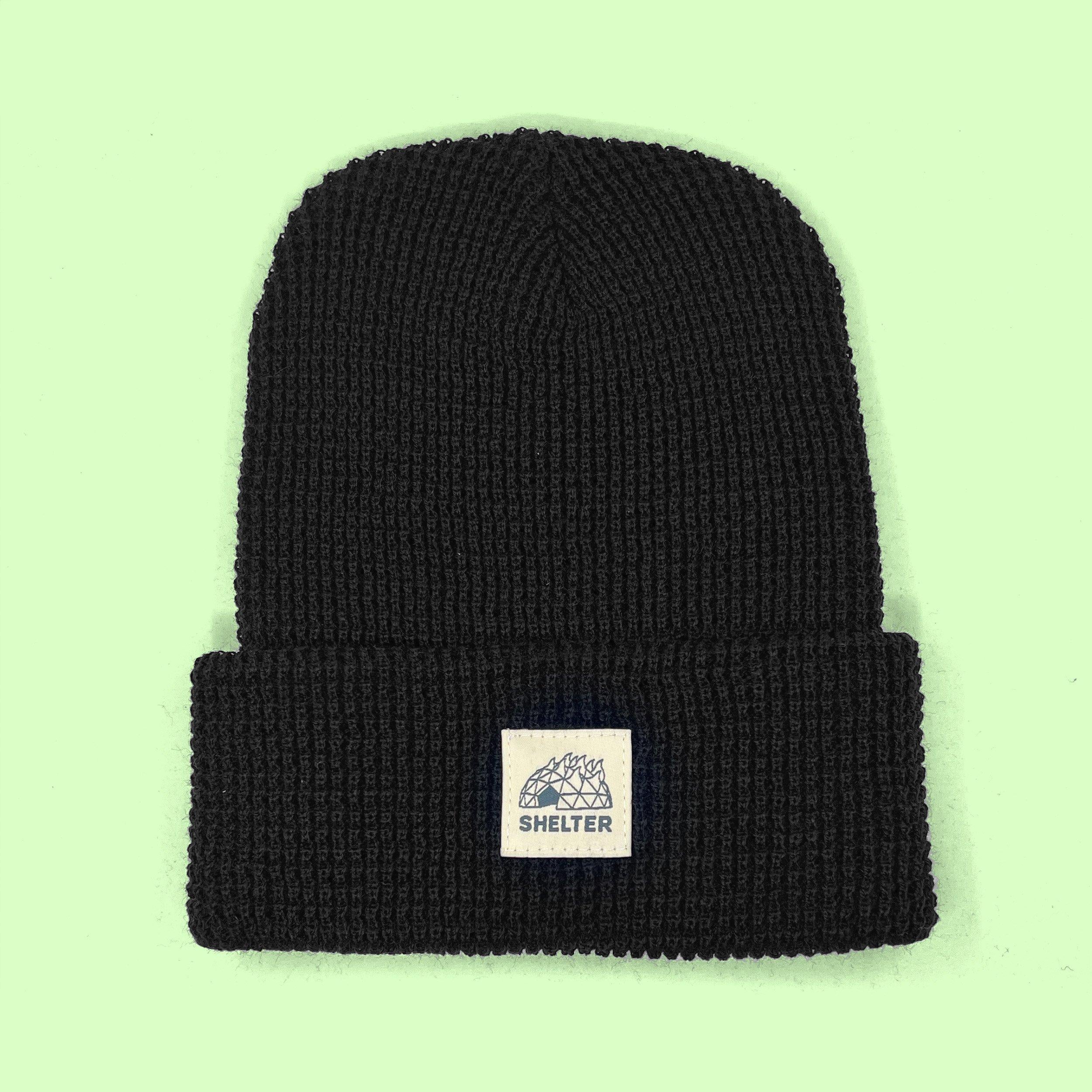 CITIZEN BEANIE - BLACK – Shelter Design Cultivation Project